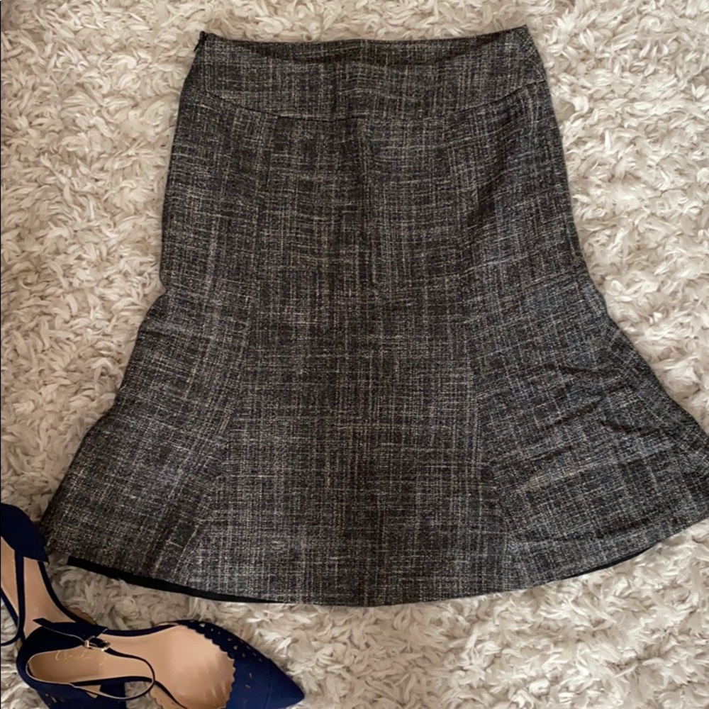 Knee length skirt